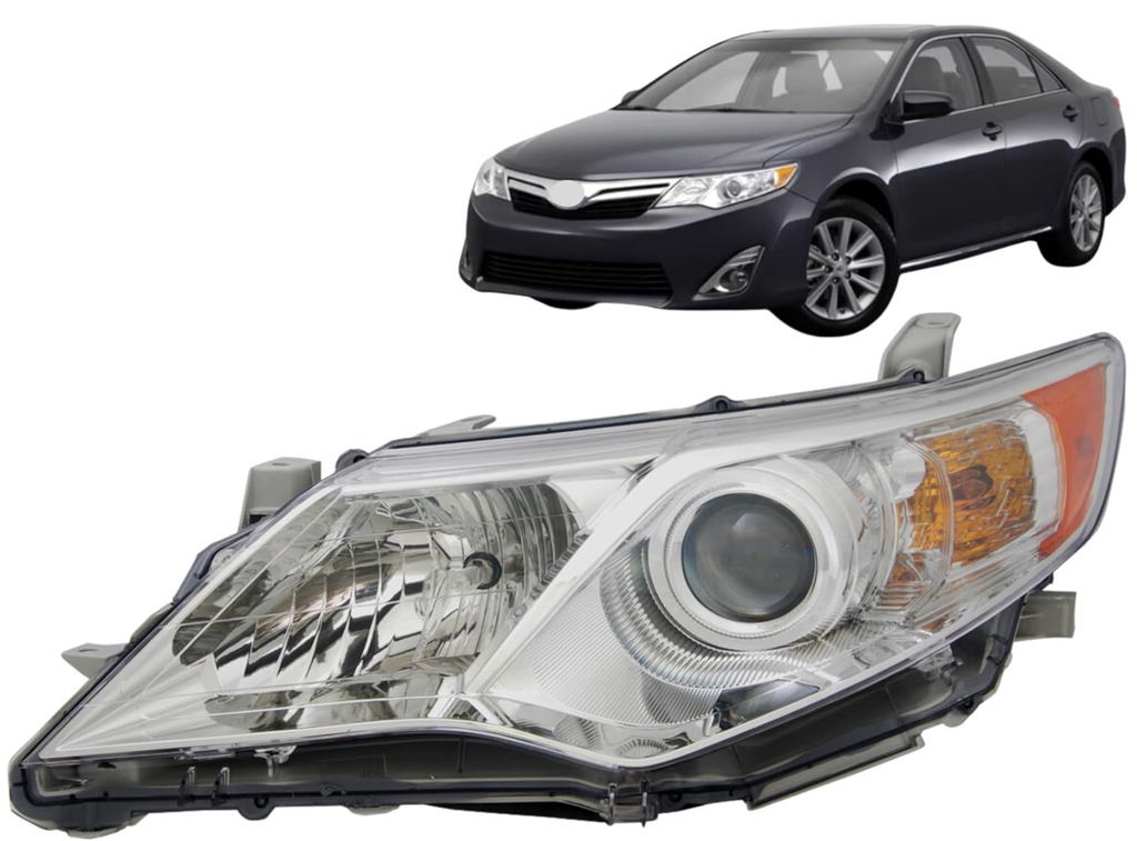 2012, 2012-2014 Toyota Camry, 2013, 2014, 81150-06470, CAMRY, driver side, head lamp, TO2502211, TOYOTA