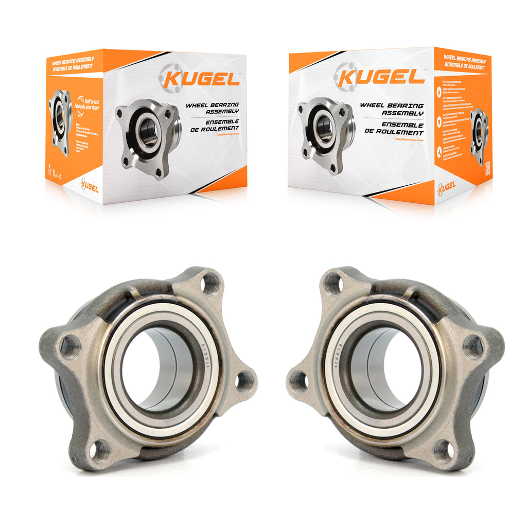 Front Wheel Bearing Assembly Pair For 2004-2006 INFINITI G35 AWD Module