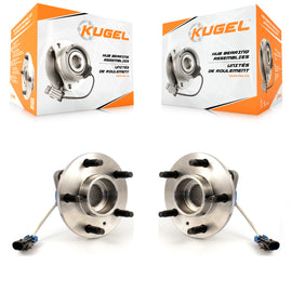 Front Wheel Bearing & Hub Assembly Pair For Chevrolet Impala Buick Pontiac Grand