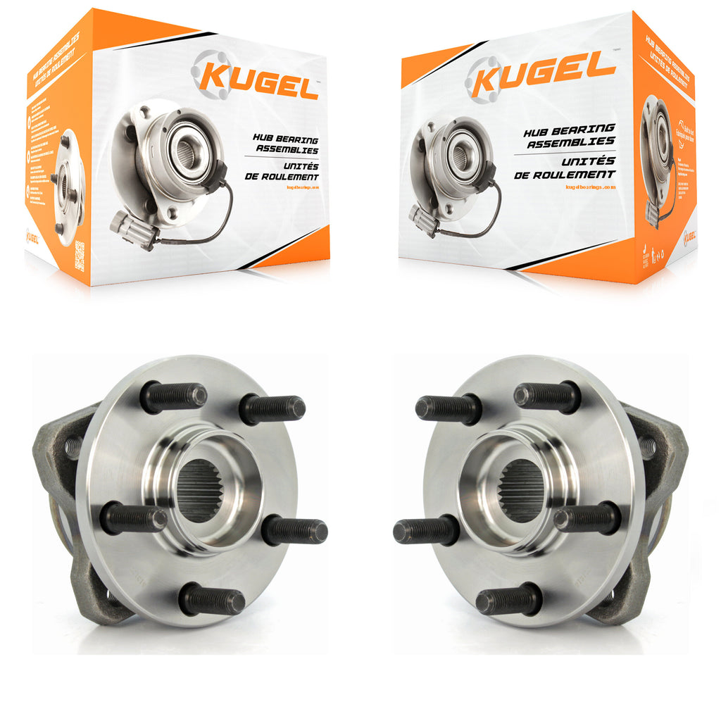 Front Wheel Bearing & Hub Assembly Pair For Dodge Grand Caravan Chrysler Town