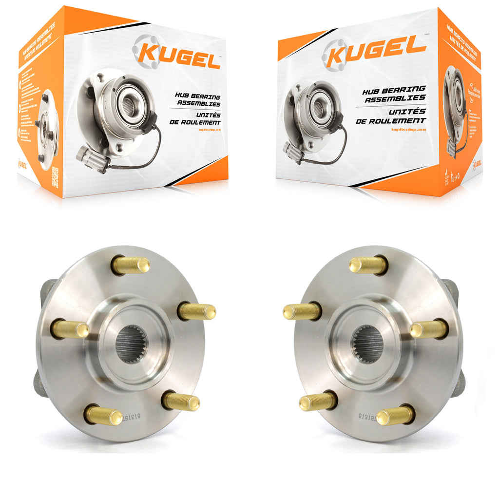 Front Wheel Bearing And Hub Assembly Pair For Mitsubishi Chrysler Sebring Galant