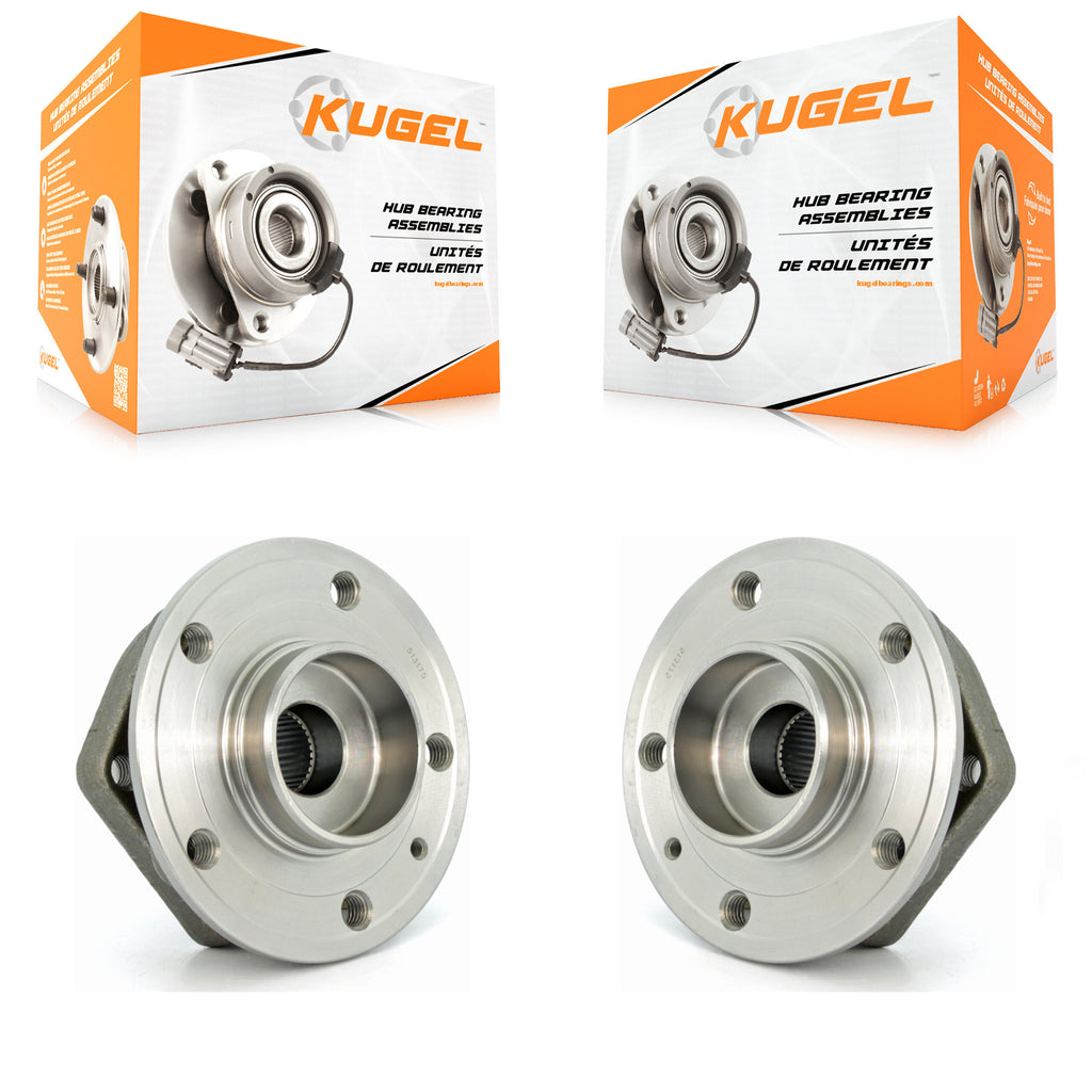 Front Wheel Bearing And Hub Assembly Pair For Volvo S70 V70 C70