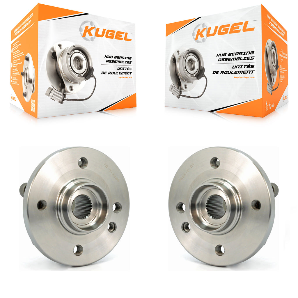 Front Wheel Bearing And Hub Assembly Pair For 2002-2006 Mini Cooper