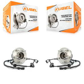 Front Wheel Bearing Hub Assembly Pair For Ford Crown Victoria Mercury Grand Town