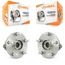 Front Wheel Bearing And Hub Assembly Pair For 2008-2014 Subaru Tribeca
