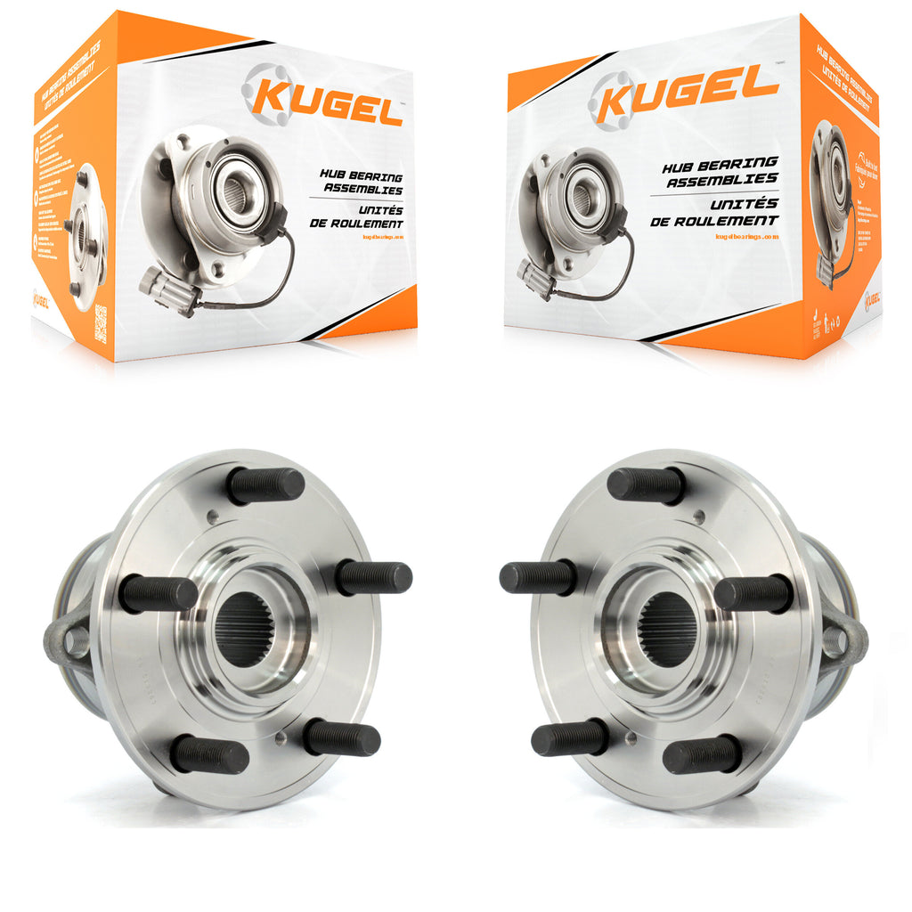 Front Wheel Bearing And Hub Assembly Pair For Honda Pilot Acura MDX ZDX