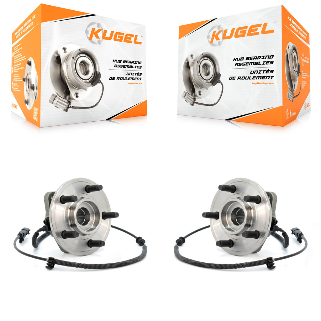 Front Wheel Bearing And Hub Assembly Pair For Jeep Liberty Dodge Nitro