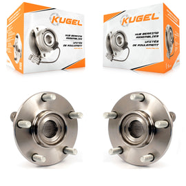 Front Wheel Bearing And Hub Assembly Pair For Nissan Rogue Sentra Select