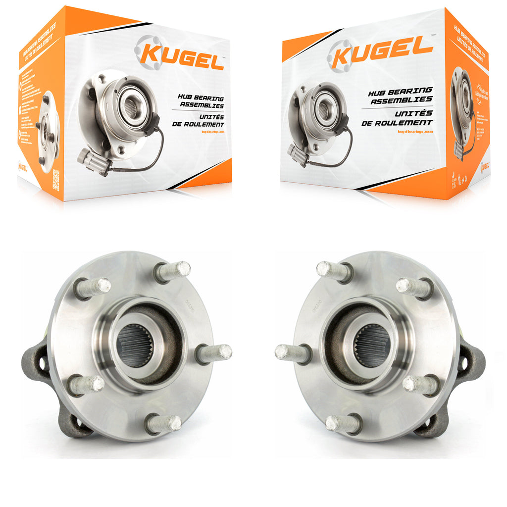 Front Wheel Bearing And Hub Assembly Pair For Nissan Murano Quest