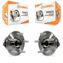 Front Wheel Bearing & Hub Assembly Pair For Jeep Grand Cherokee Dodge Durango WK