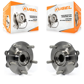 Front Wheel Bearing And Hub Assembly Pair For Nissan Juke Leaf LEAF