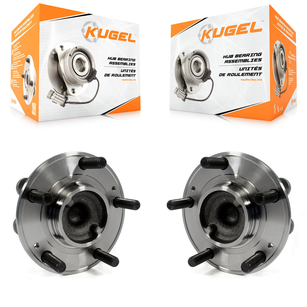 Front Wheel Bearing And Hub Assembly Pair For Hyundai Genesis Coupe