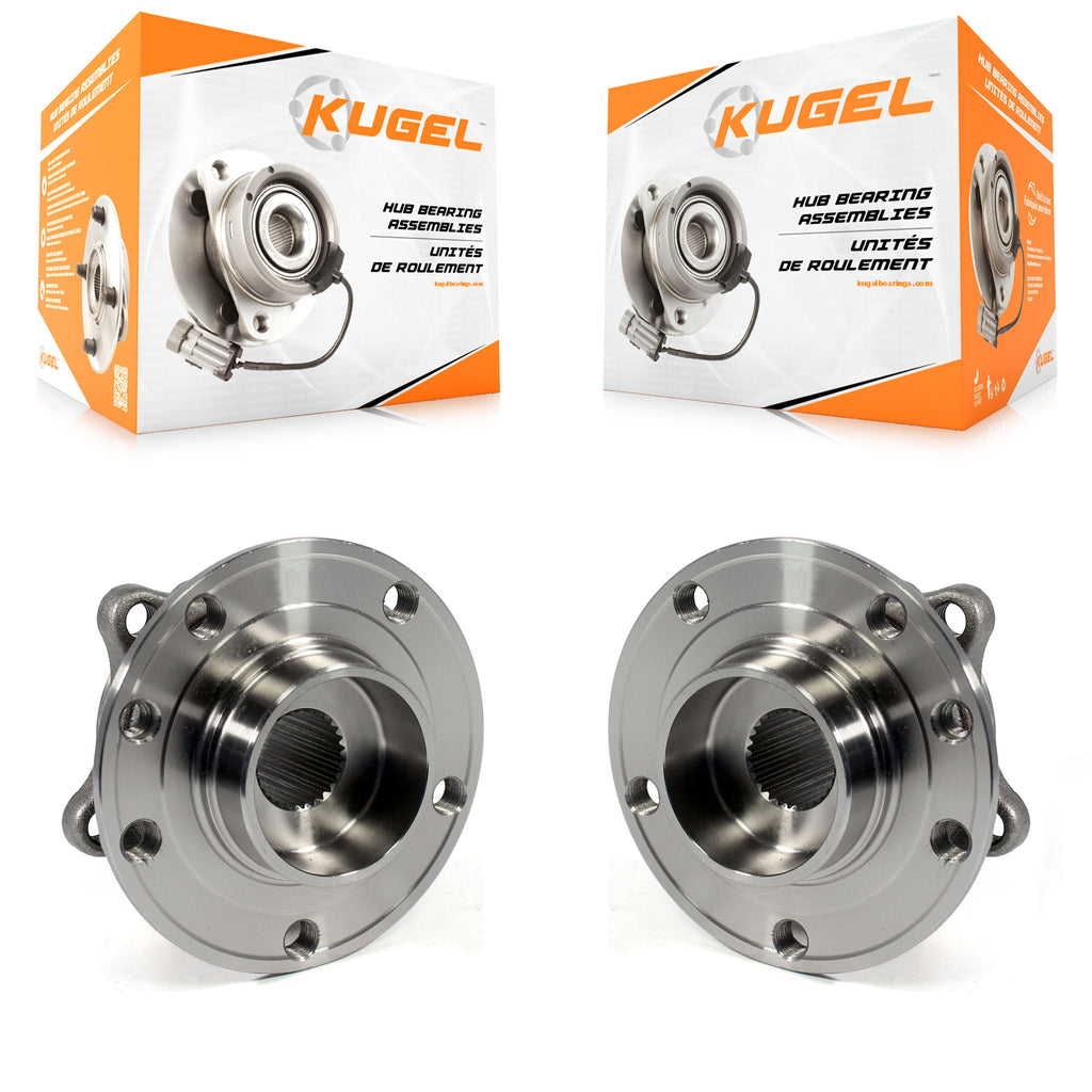 Front Wheel Bearing And Hub Assembly Pair For Dodge Dart Chrysler 200