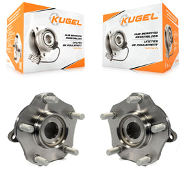 Front Wheel Bearing And Hub Assembly Pair For Nissan Rogue Sport Qashqai