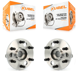 Front Wheel Bearing And Hub Assembly Pair For Chevrolet K1500 GMC K2500 Suburban
