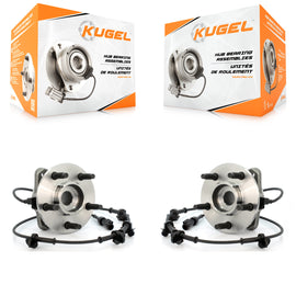Front Wheel Bearing And Hub Assembly Pair For Ford Ranger Mazda B3000 B4000