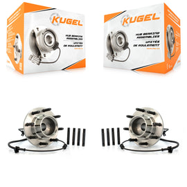 Front Wheel Bearing Hub Assembly Pair For Ford F-250 Super Duty F-350 Excursion