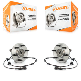 Front Wheel Bearing And Hub Assembly Pair For Ford Expedition Lincoln Navigator
