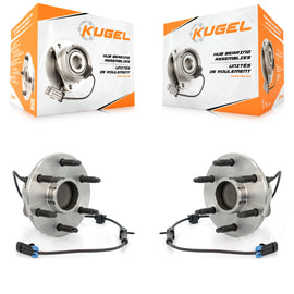 Front Wheel Bearing And Hub Assembly Pair For Chevrolet Astro GMC Safari RWD