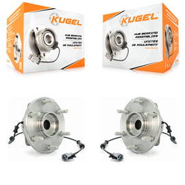 Front Wheel Bearing And Hub Assembly Pair For Nissan Titan Armada INFINITI QX56