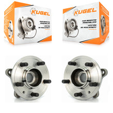 Charger l'image dans la galerie, Front Wheel Bearing And Hub Assembly Pair For Land Rover Range Sport LR3 LR4