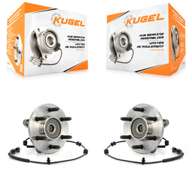 Front Wheel Bearing And Hub Assembly Pair For Ford F-150 Lincoln Mark LT