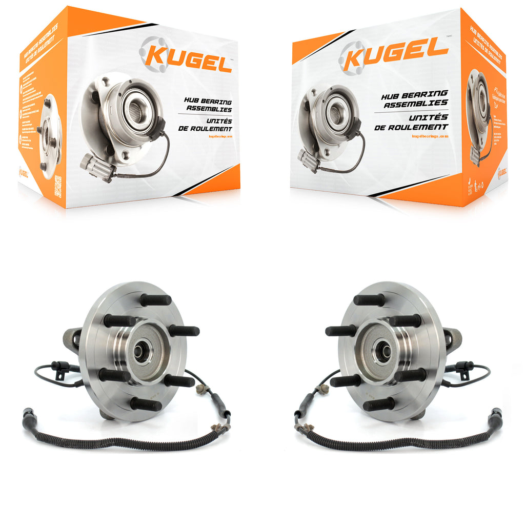 Front Wheel Bearing And Hub Assembly Pair For Ford F-150