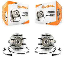 Front Wheel Bearing And Hub Assembly Pair For Dodge Ram 2500 3500 4WD