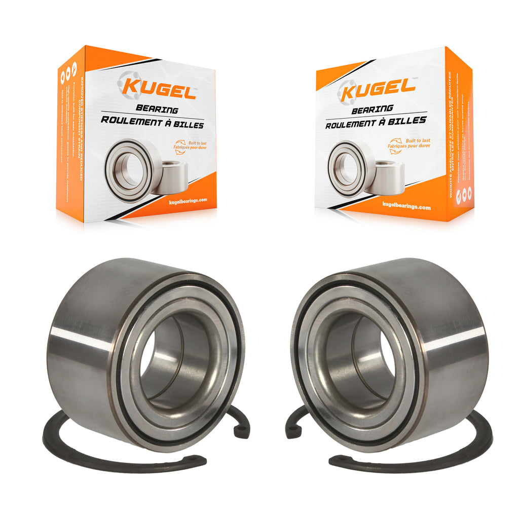 Front Wheel Bearing Pair For Nissan Versa Note Fiat 500 Kicks 500X Micra