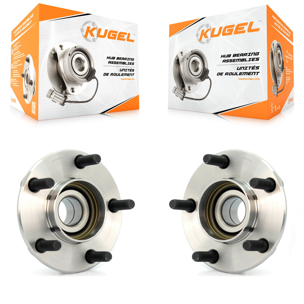 Rear Wheel Bearing & Hub Assembly Pair For Chrysler Dodge Intrepid Concorde 300M