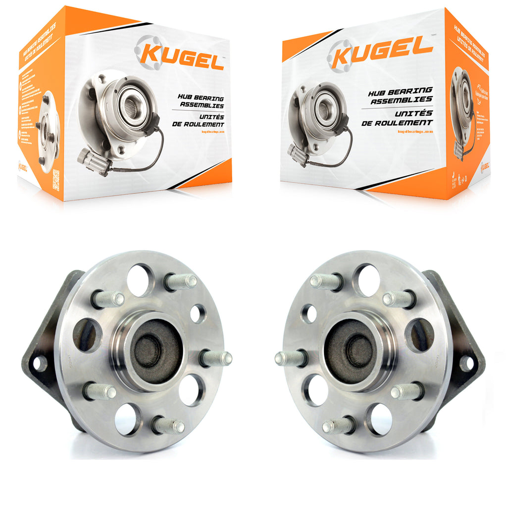 Rear Wheel Bearing And Hub Assembly Pair For 1998-2003 Toyota Sienna