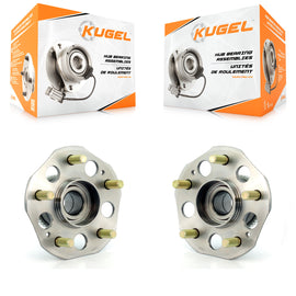 Rear Wheel Bearing And Hub Assembly Pair For 1997-2001 Honda Prelude