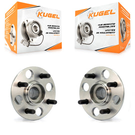 Rear Wheel Bearing And Hub Assembly Pair For Honda Civic Acura EL