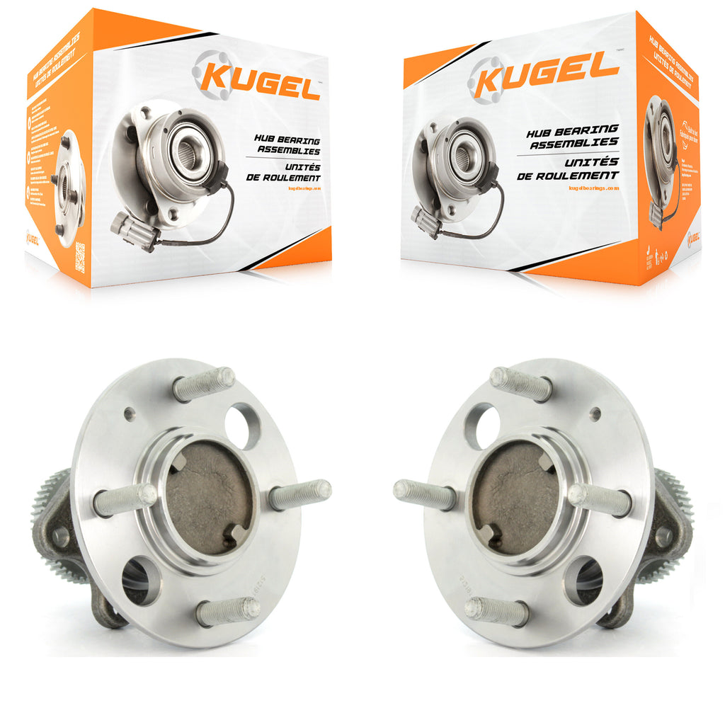 Rear Wheel Bearing And Hub Assembly Pair For Hyundai Sonata Kia Optima Magentis