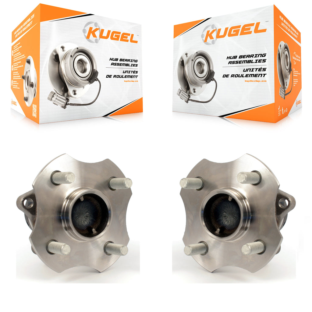 Rear Wheel Bearing And Hub Assembly Pair For Scion xB Toyota Echo xA