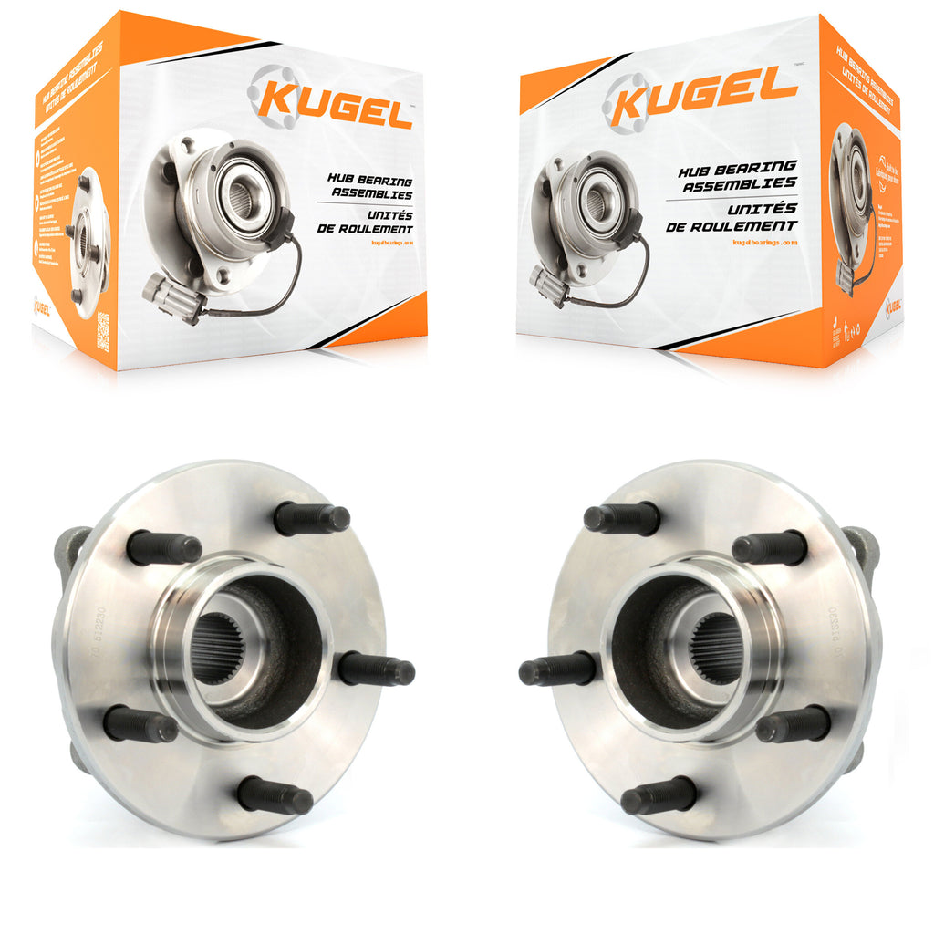 Rear Wheel Bearing & Hub Assembly Pair For Saturn Vue Chevrolet Equinox Pontiac