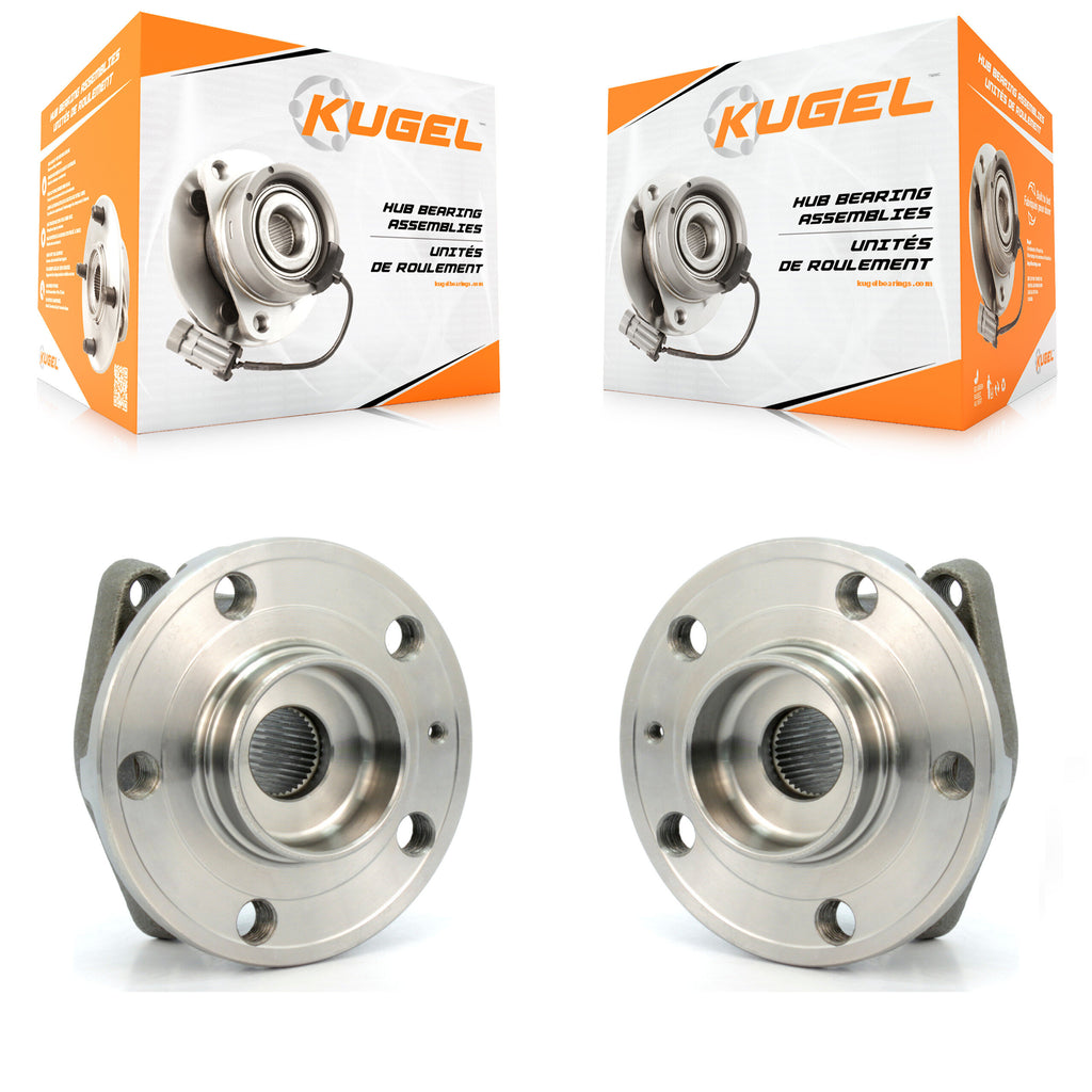 Rear Wheel Bearing And Hub Assembly Pair For Volvo S60 V70 XC70 S80