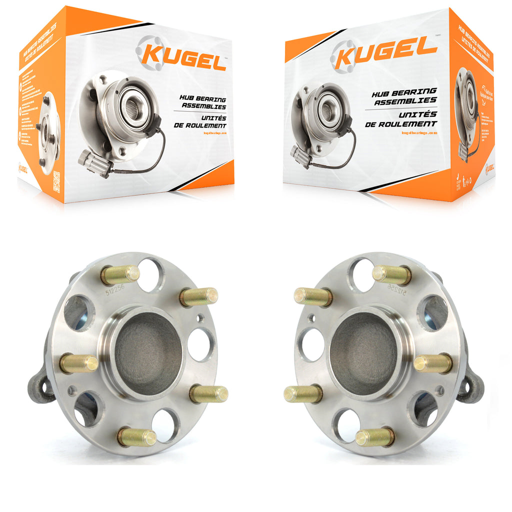 Rear Wheel Bearing And Hub Assembly Pair For Honda Civic Acura CSX