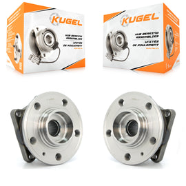 Rear Wheel Bearing And Hub Assembly Pair For Volvo XC90 AWD