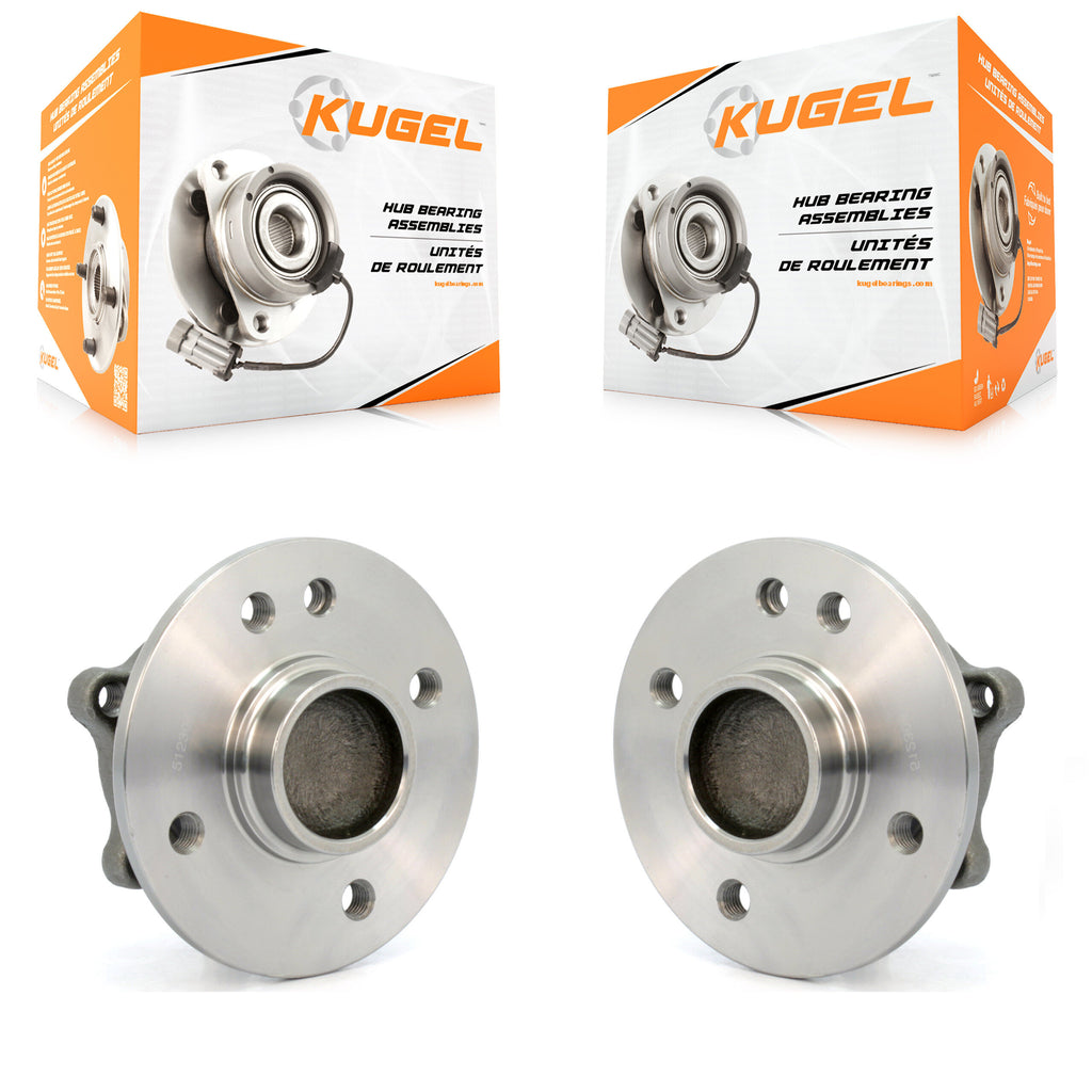 Rear Wheel Bearing And Hub Assembly Pair For 2002-2006 Mini Cooper
