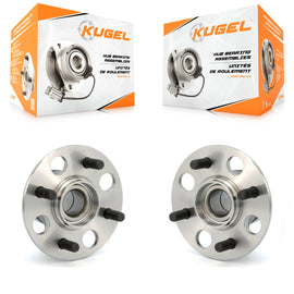 Rear Wheel Bearing And Hub Assembly Pair For Honda Fit Insight