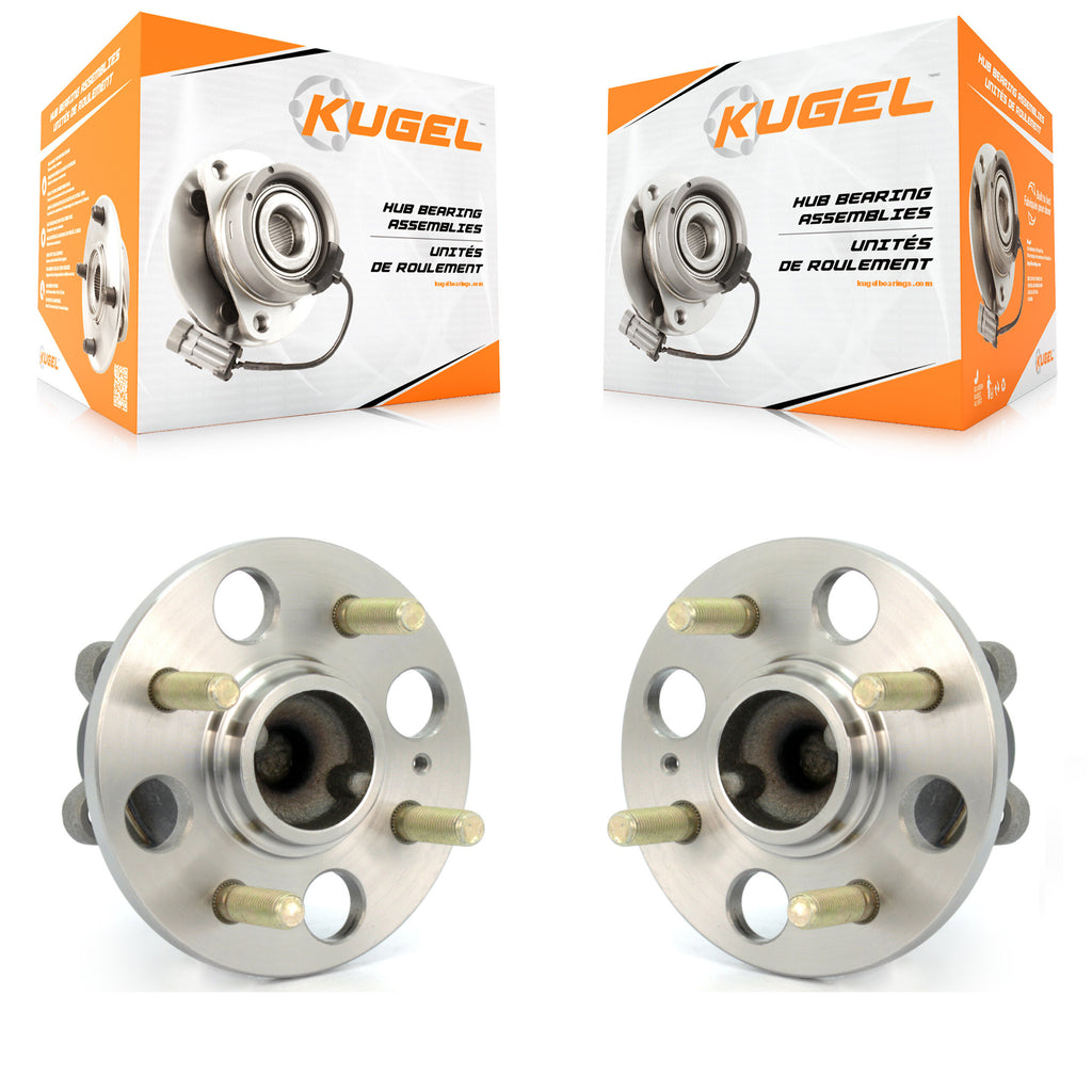 Rear Wheel Bearing And Hub Assembly Pair For Hyundai Accent Kia Rio Rio5