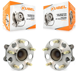 Rear Wheel Bearing And Hub Assembly Pair For Honda Accord Acura TSX