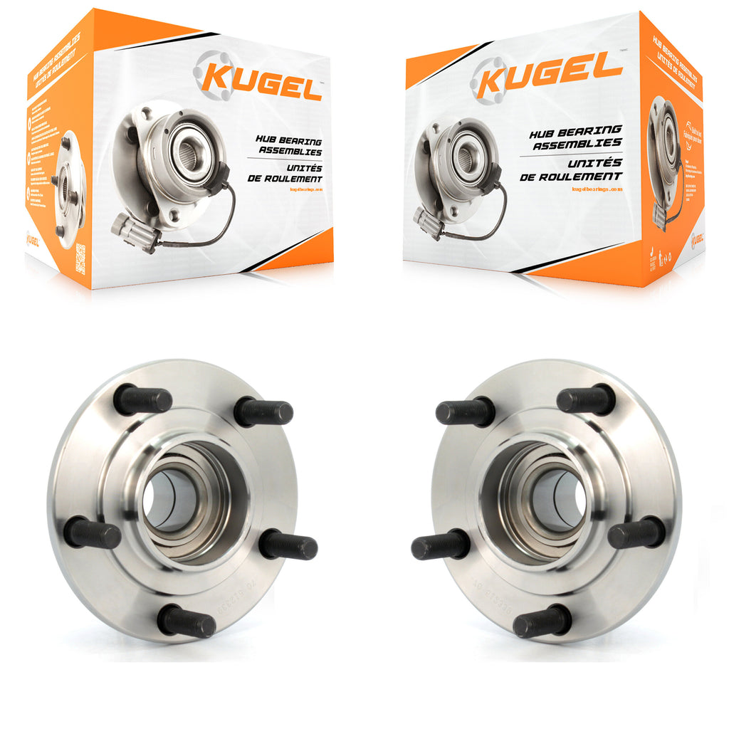 Rear Wheel Bearing And Hub Assembly Pair For Mitsubishi Lancer Outlander