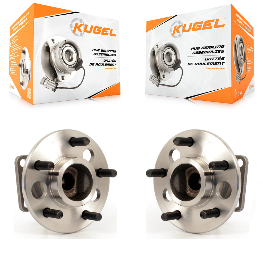 Rear Wheel Bearing Hub Assembly Pair For Chevrolet Impala Pontiac Grand Prix APV