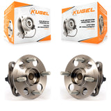 Rear Wheel Bearing And Hub Assembly Pair For Toyota Yaris Prius C Scion iQ