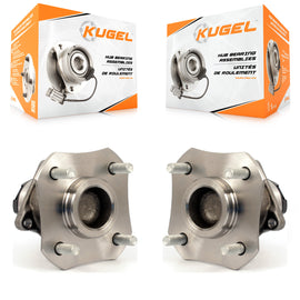 Rear Wheel Bearing And Hub Assembly Pair For Nissan Versa