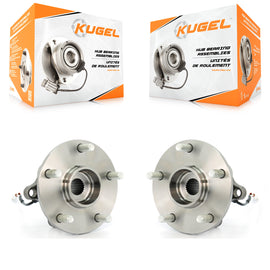 Rear Wheel Bearing And Hub Assembly Pair For 2007-2013 Suzuki SX4 AWD