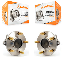 Rear Wheel Bearing And Hub Assembly Pair For Mitsubishi Lancer Outlander Sport