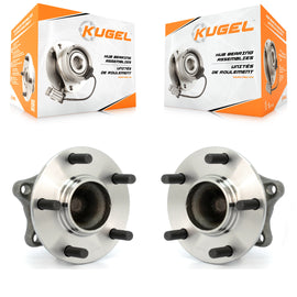 Rear Wheel Bearing And Hub Assembly Pair For 2009-2013 Mazda 6